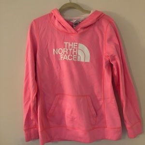 Pink North Face jacket